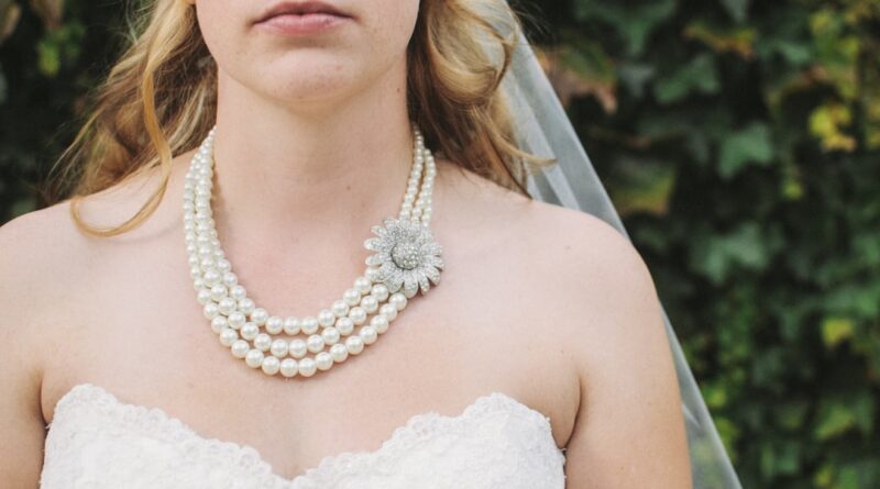 Photo Pearl necklace